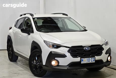 White 2024 Subaru Crosstrek Wagon Awd 2.0L
