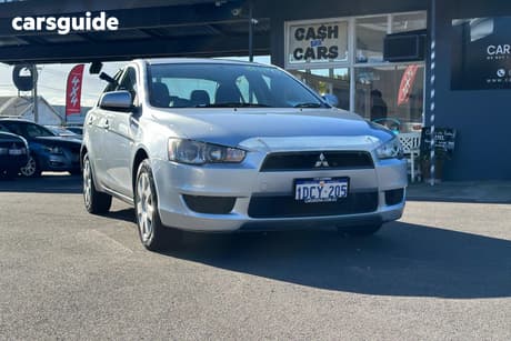 Silver 2009 Mitsubishi Lancer Sedan Es