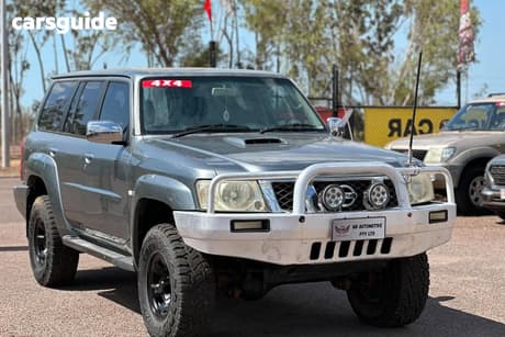 Silver 2009 Nissan Patrol Wagon St (4X4)
