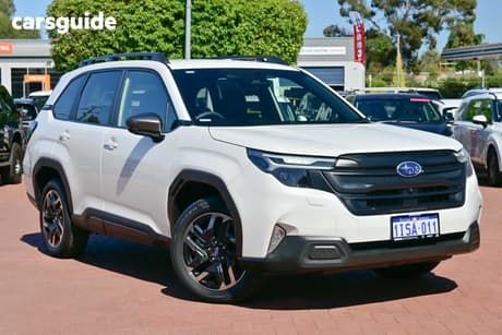 White 2025 Subaru Forester Wagon 2.5I (Awd)