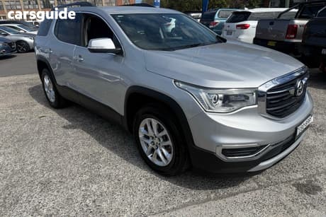 Silver 2018 Holden Acadia Wagon Lt (2Wd)