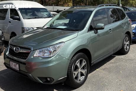 Green 2015 Subaru Forester Wagon 2.5I-L