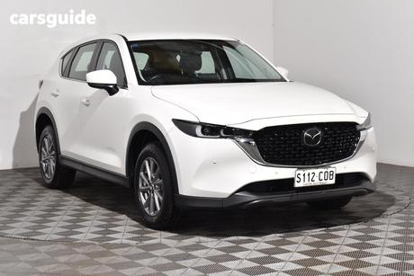 White 2022 Mazda CX-5 Wagon Touring (Awd)