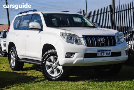 White 2011 Toyota Landcruiser Prado Wagon Gxl (4X4)