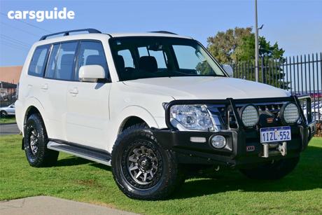 White 2019 Mitsubishi Pajero Wagon Glx (4X4) 7 Seat