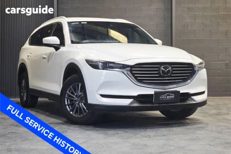 White 2018 Mazda CX-8 Wagon Sport (Awd)