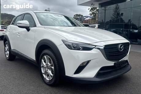 White 2024 Mazda CX-3 Wagon G20 Pure