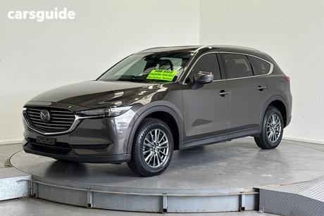 Silver 2018 Mazda CX-8 Wagon Sport (Awd)