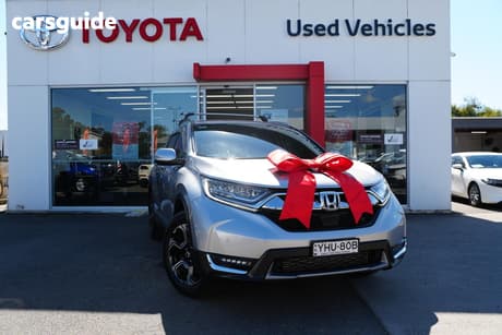 Silver 2018 Honda CR-V SUV