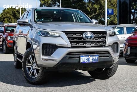 Silver 2023 Toyota Fortuner Wagon Gx