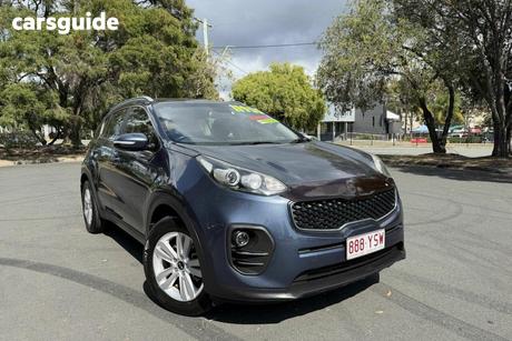 Blue 2017 Kia Sportage Wagon Si (Fwd)