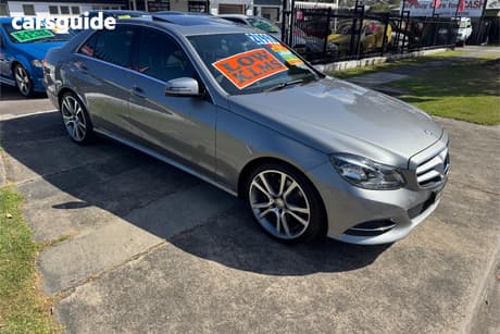 Silver 2015 Mercedes-Benz E200 Sedan