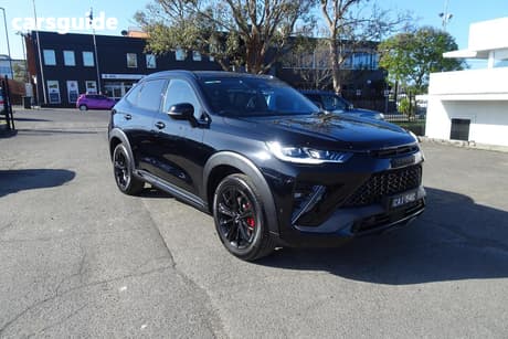 Black 2025 GWM Haval H6GT Wagon Ultra Phev (4Wd)