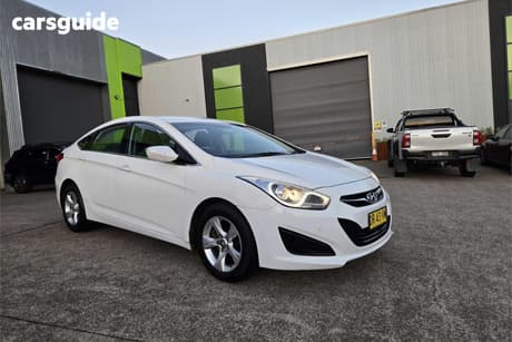 White 2013 Hyundai I40 Sedan Active