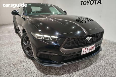 Black 2024 Ford Mustang Fastback Ecoboost