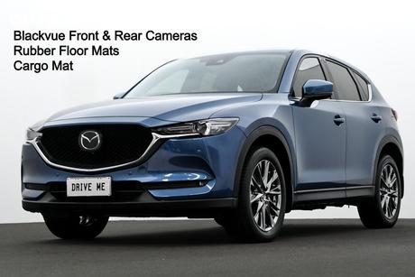 Blue 2021 Mazda CX-5 Wagon Akera (Awd)
