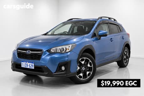Blue 2018 Subaru XV Wagon 2.0I-L