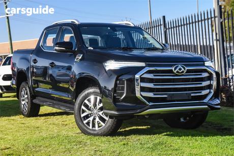 Black 2022 LDV T60 Double Cab Utility Max Pro (4X4)