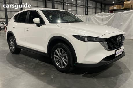 White 2022 Mazda CX-5 Wagon Touring (Awd)