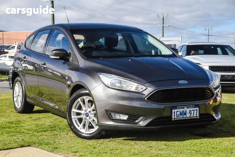Grey 2017 Ford Focus Hatchback Trend