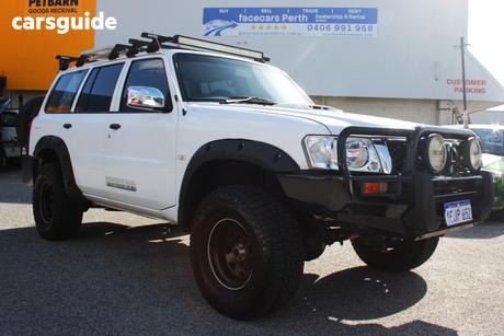 White 2009 Nissan Patrol Wagon Dx (4X4)