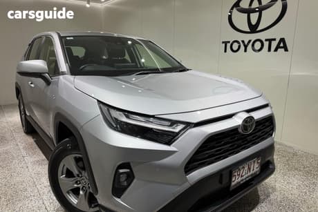 Silver 2025 Toyota RAV4 Wagon Gx (2Wd) Hybrid