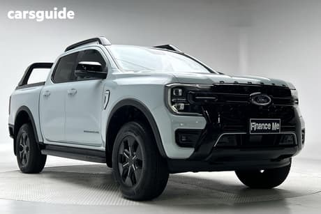 Grey 2025 Ford Ranger Double Cab Pick Up Phev Stormtrak (4X4)