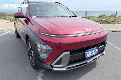 Red 2023 Hyundai Kona Wagon Premium
