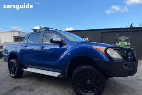 Blue 2015 Mazda BT-50 Dual Cab Utility Xtr (4X4)
