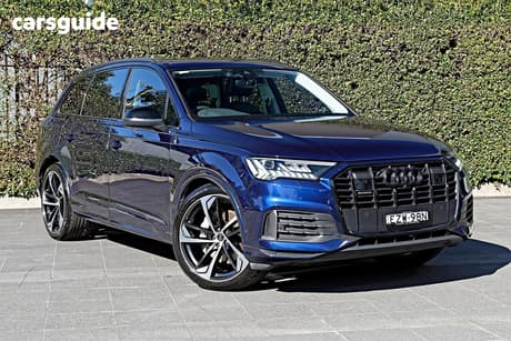 Blue 2023 Audi Q7 Wagon 45 Tdi Quattro Dynamic Black