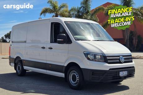 White 2020 Volkswagen Crafter Van 35 Tdi340 Mwb Fwd (3.88T)