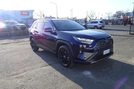 Blue 2023 Toyota RAV4 Wagon Cruiser (2Wd) Hybrid