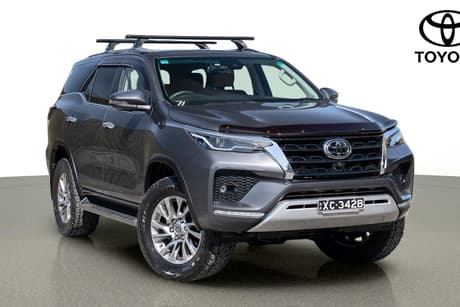 Grey 2023 Toyota Fortuner Wagon Crusade