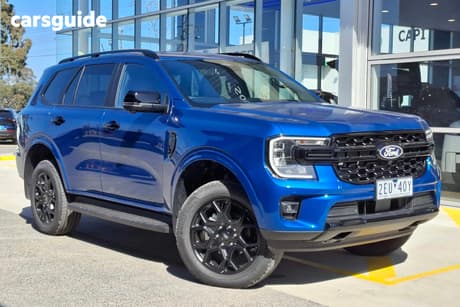 Blue 2026 Ford Everest Wagon Sport (4Wd)