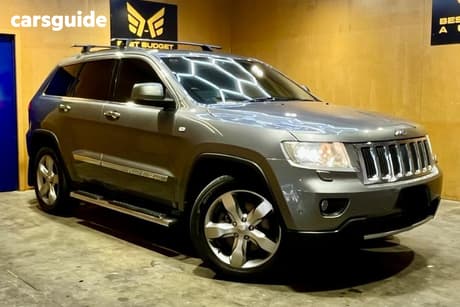 Grey 2012 Jeep Grand Cherokee SUV LIMITED (4X4) WK MY13