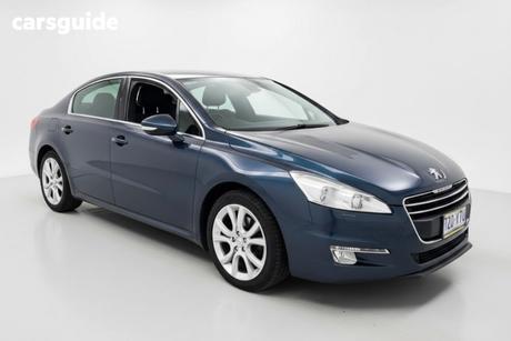 Blue 2011 Peugeot 508 Sedan Allure Hdi