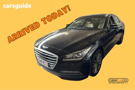 Black 2015 Hyundai Genesis Sedan