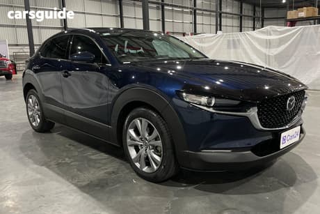 Blue 2021 Mazda CX-30 Wagon G20 Touring (Fwd)