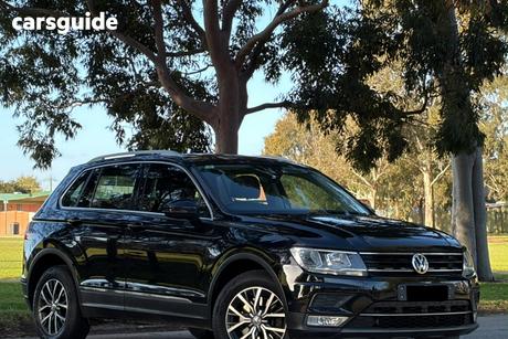 Black 2017 Volkswagen Tiguan Wagon 132 Tsi Comfortline