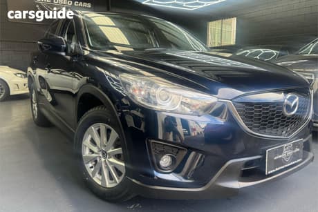 Blue 2014 Mazda CX-5 Wagon Maxx Sport (4X2)