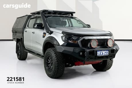 Silver 2018 Ford Ranger Dual Cab Utility Xls 3.2 (4X4)