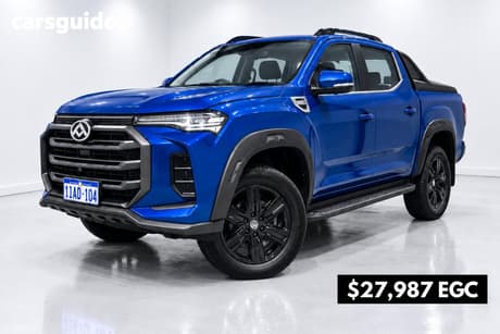 Blue 2023 LDV T60 Double Cab Utility Max Luxe (4X4)