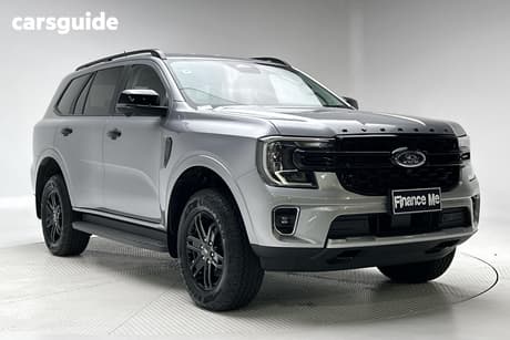 Silver 2025 Ford Everest Wagon Black Edition (4Wd)
