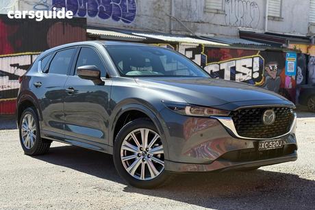 Grey 2022 Mazda CX-5 Wagon Akera (Awd)