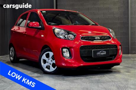 Red 2016 Kia Picanto Hatchback Si