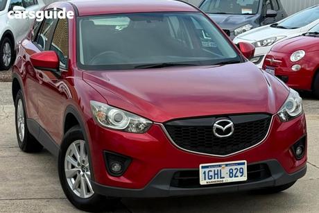 Red 2013 Mazda CX-5 Wagon Maxx Sport (4X4)