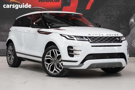 White 2021 Land Rover Range Rover Evoque Wagon P250 R-Dynamic Se (184Kw)