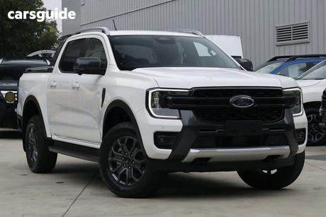 White 2025 Ford Ranger Double Cab Pick Up Wildtrak X 2.0 (4X4)
