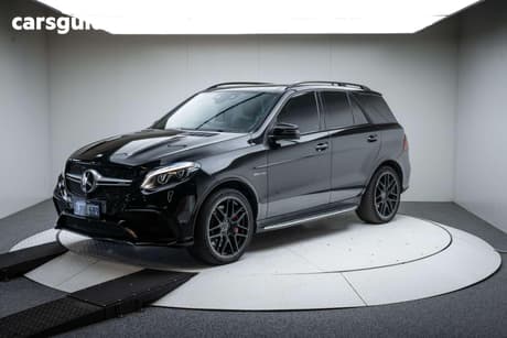 Black 2017 Mercedes-Benz GLE63 Wagon S 4Matic