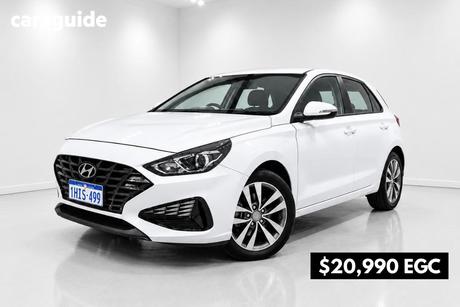 White 2021 Hyundai I30 Hatchback